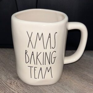 Rae Dunn Cream Ceramic Mug - Xmas Baking Team